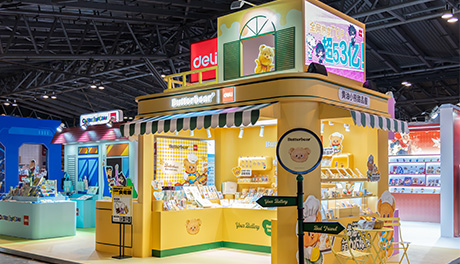 得力攜眾多IP文創(chuàng)新品參展2024中國(guó)國(guó)際文具及辦公用品展覽會(huì)