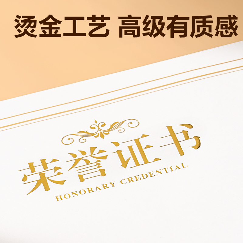 得力3231_8K榮譽(yù)證書內(nèi)芯(黃)(50張/包)
