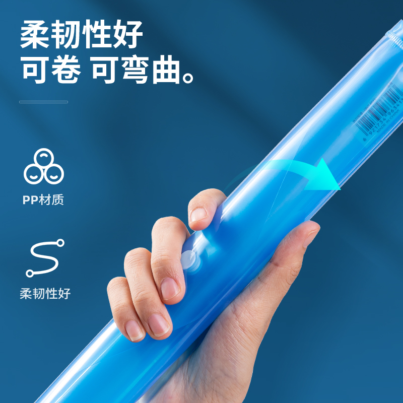 得力5505_A4文件袋(透明)(個(gè))
