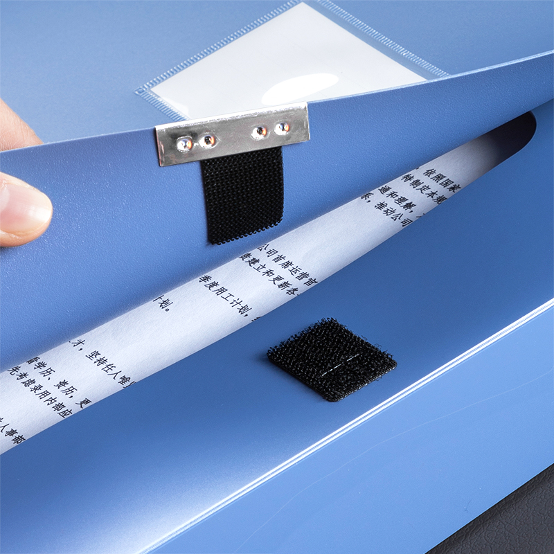 得力5603_55mm檔案盒(深藍)(個)