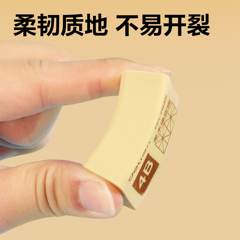 得力7535橡皮擦(混)(塊)