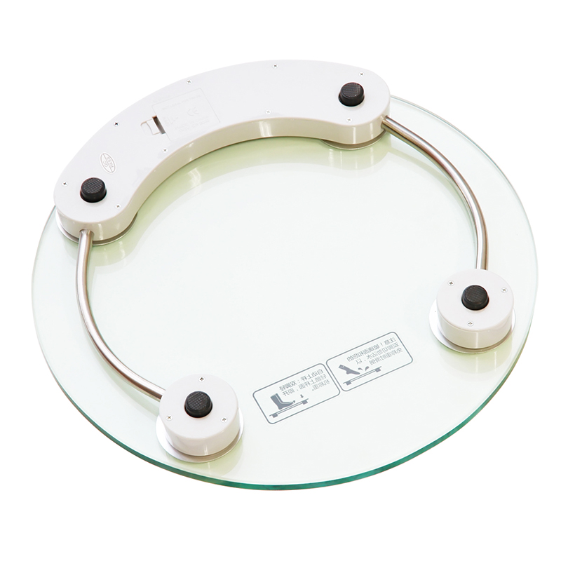 得力9028電子健康秤(透明)(臺(tái))Φ330×8mm