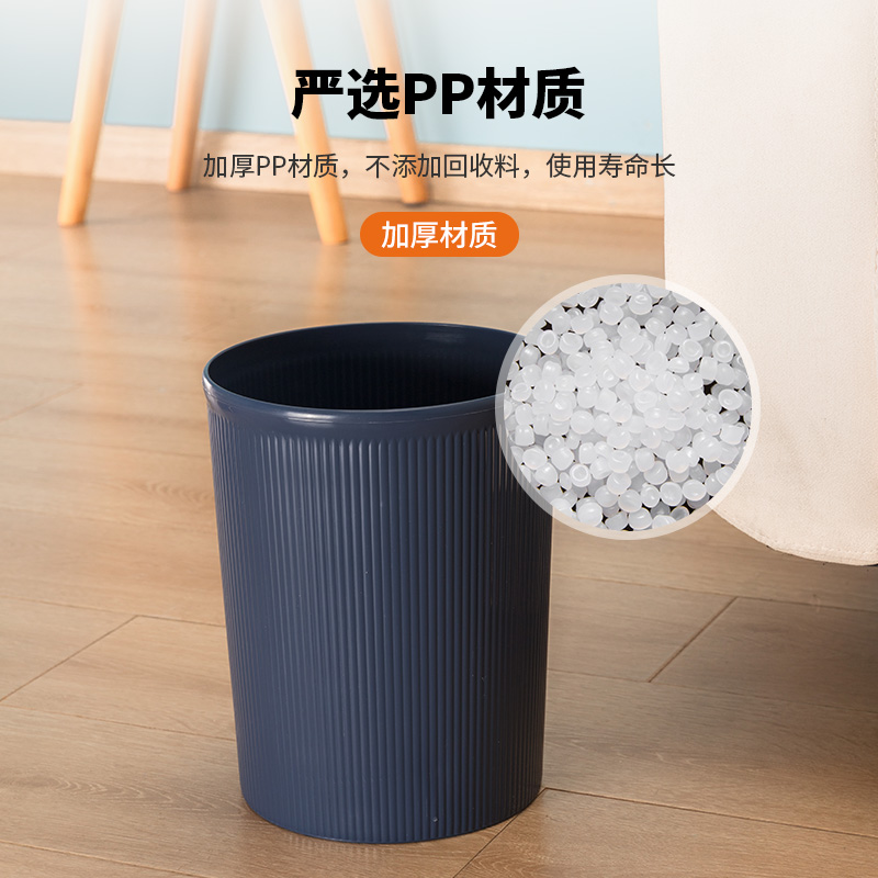 得力9581圓形清潔桶(深藍(lán))(只)