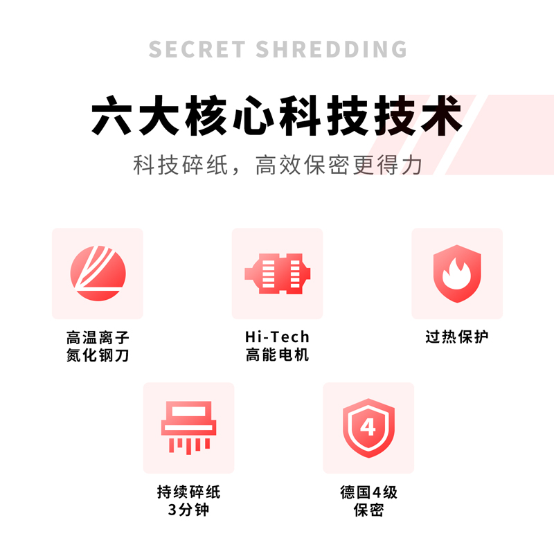 得力9931碎紙機(jī)(白)(臺(tái))
