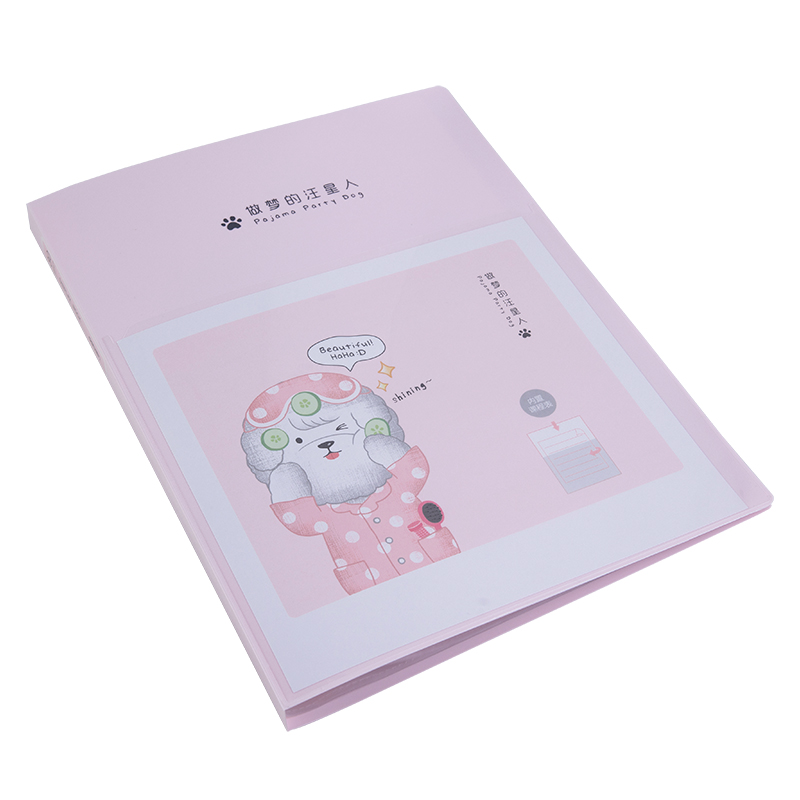 得力72552_30頁資料冊(cè)(紅)