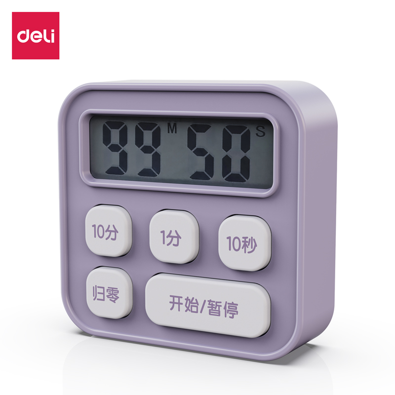 得力LE201_電子計時器(混)(1只裝/盒)