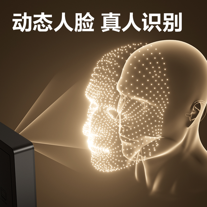 得力DL-D5P智能云考勤機(黑色)(臺)