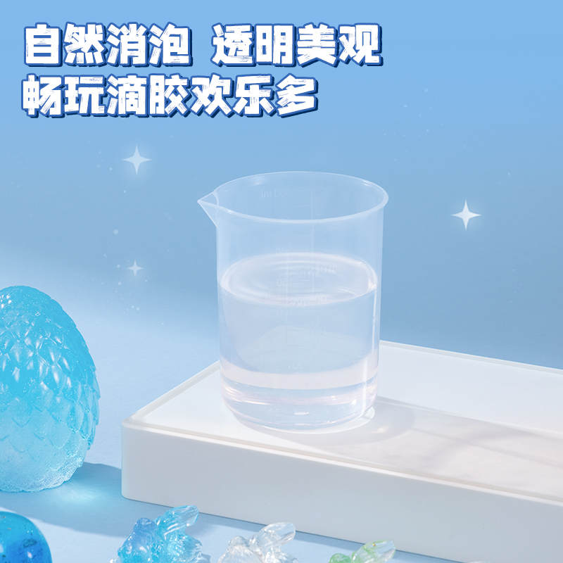 得力JW102水晶滴膠(透明)(盒/PCS)