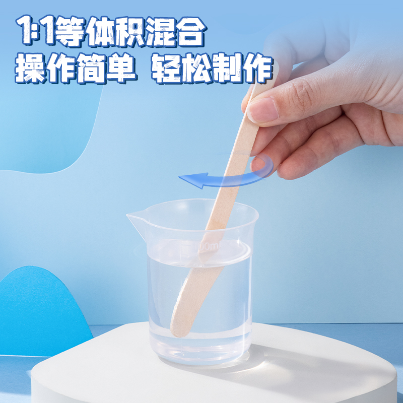 得力JW103水晶滴膠(透明)(盒/PCS)