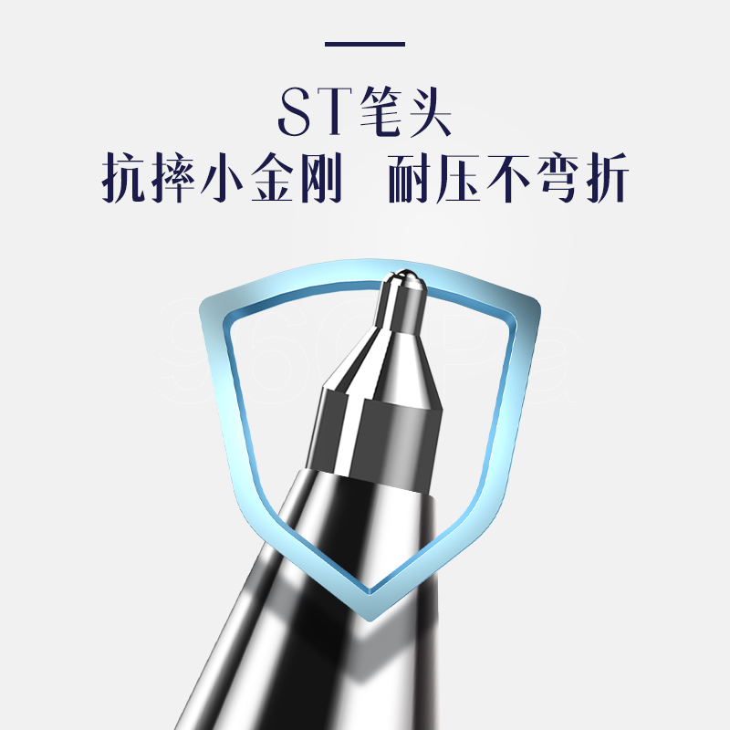得力SA575-5速干按動(dòng)商務(wù)中性筆0.5mmST筆頭(黑)(5支/盒)