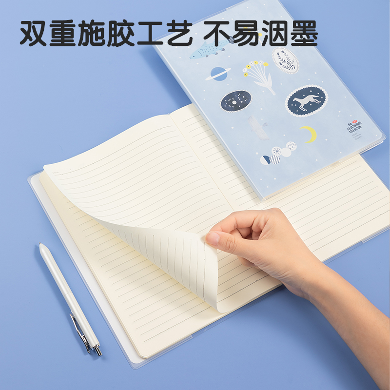 得力T1680插畫師聯(lián)名-膠套本(致遠方2)(本)