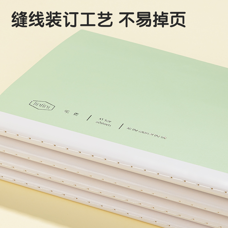 得力FA560-1縫線本(樂素)(本)