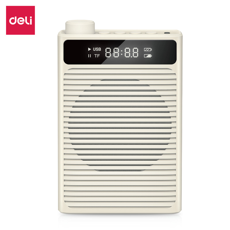 得力LT889拾音擴音設(shè)備-攜帶式擴音器(白)(臺)