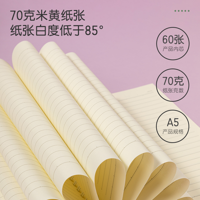 得力LA560-1螺旋本(樂(lè)素)(本)