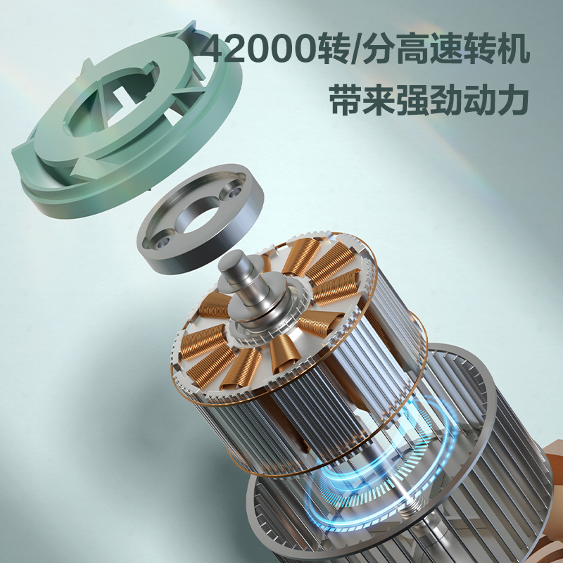 得力TQ103大吸力清潔器(灰色)(盒)
