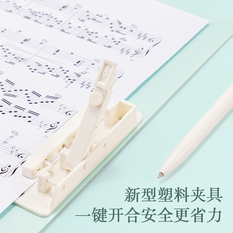 得力PE116果凍晴天2_PP按鍵試卷夾(混)(個(gè))