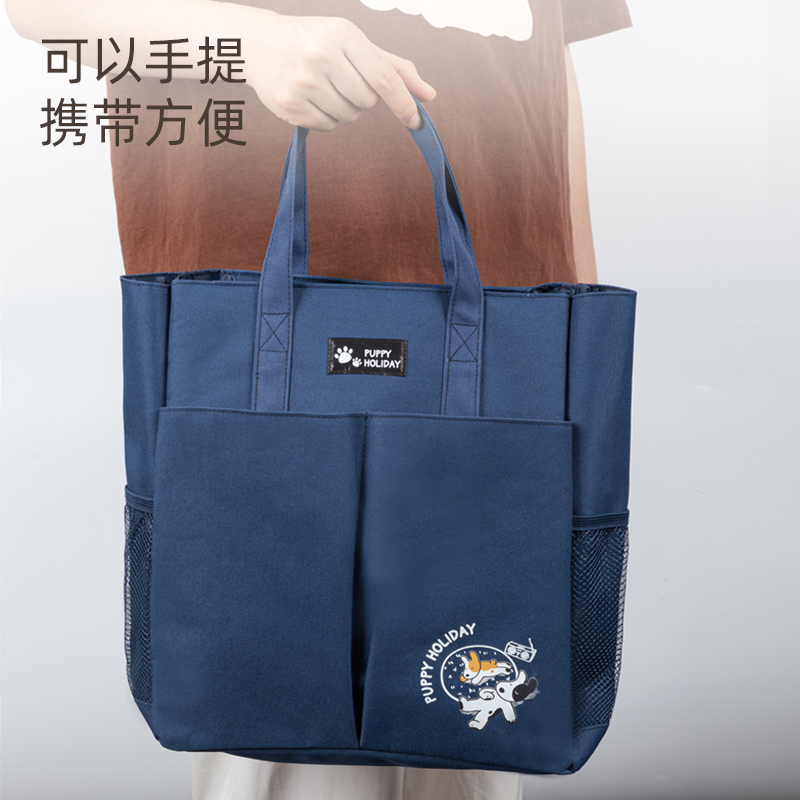 得力73155A小狗假期補(bǔ)習(xí)袋（混-小狗假期）（個(gè)）