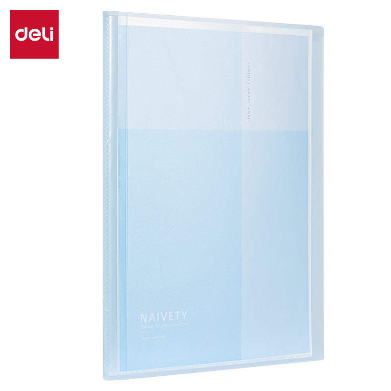 得力PQ605-60線上簡約60頁資料冊(cè)(藍(lán))(個(gè))
