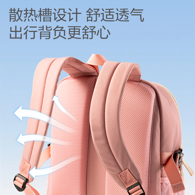 得力BB152大容量初高中學(xué)生書包(藍(lán))(個(gè))