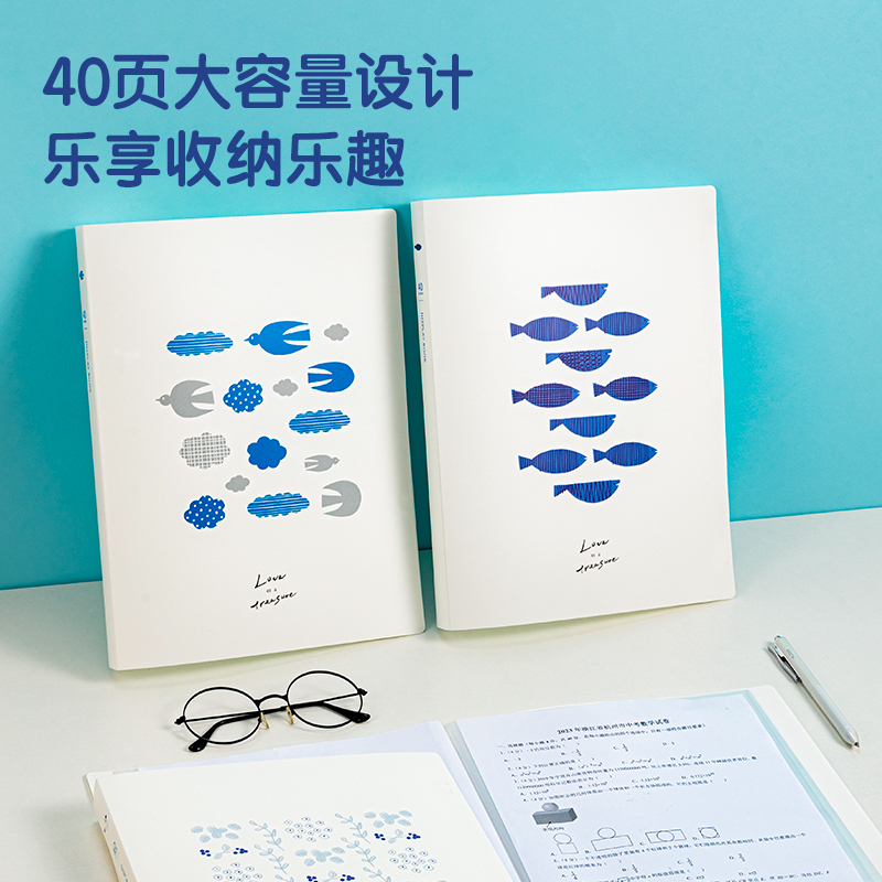 得力72516簡單格調(diào)PP40頁資料冊(簡單格調(diào)混)(個(gè))