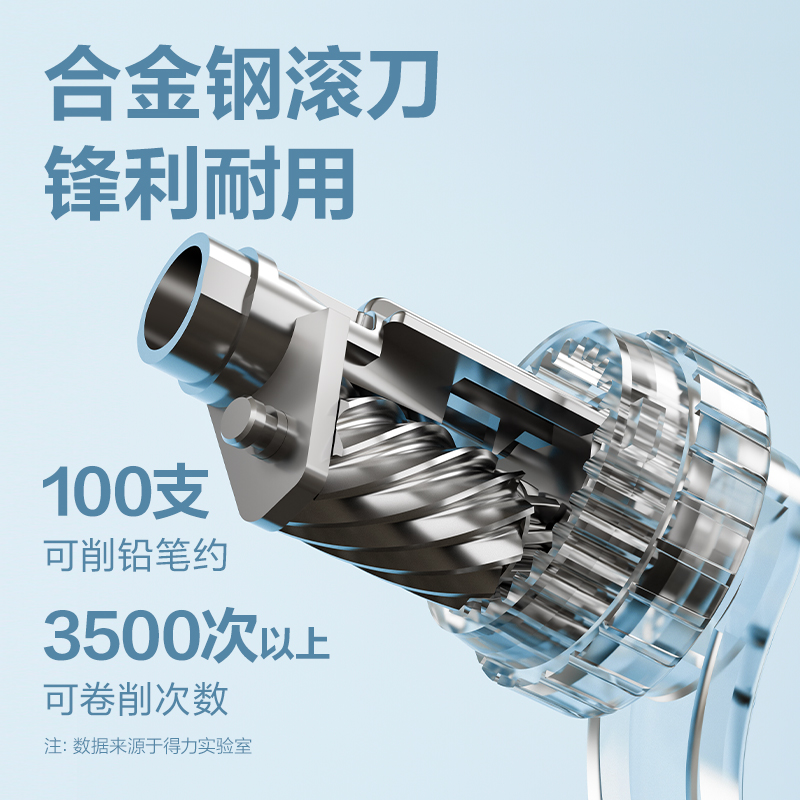 得力0739削筆機(jī)(粉色)(個)