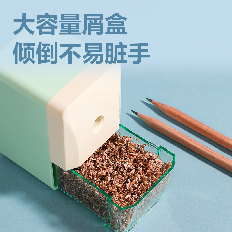 得力0736自進(jìn)筆削筆機(jī)(藍(lán)色)(個(gè))