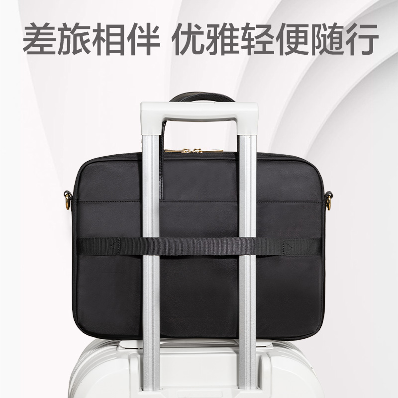得力BG103個人型女士公文包(粉)(個)