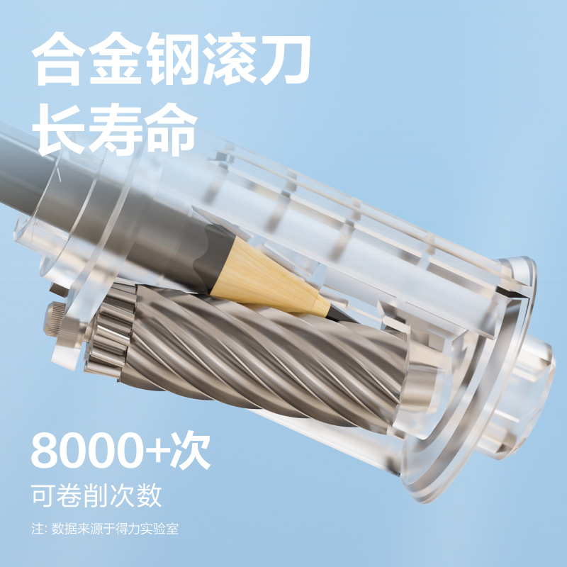 得力VA69大口徑電動削筆機(jī)替芯(本色)(個)