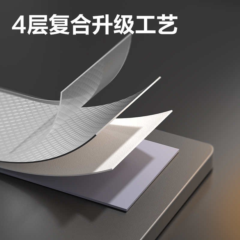 得力JF501丁基防水5cm*5m*1mm膠帶(銀色)(卷)