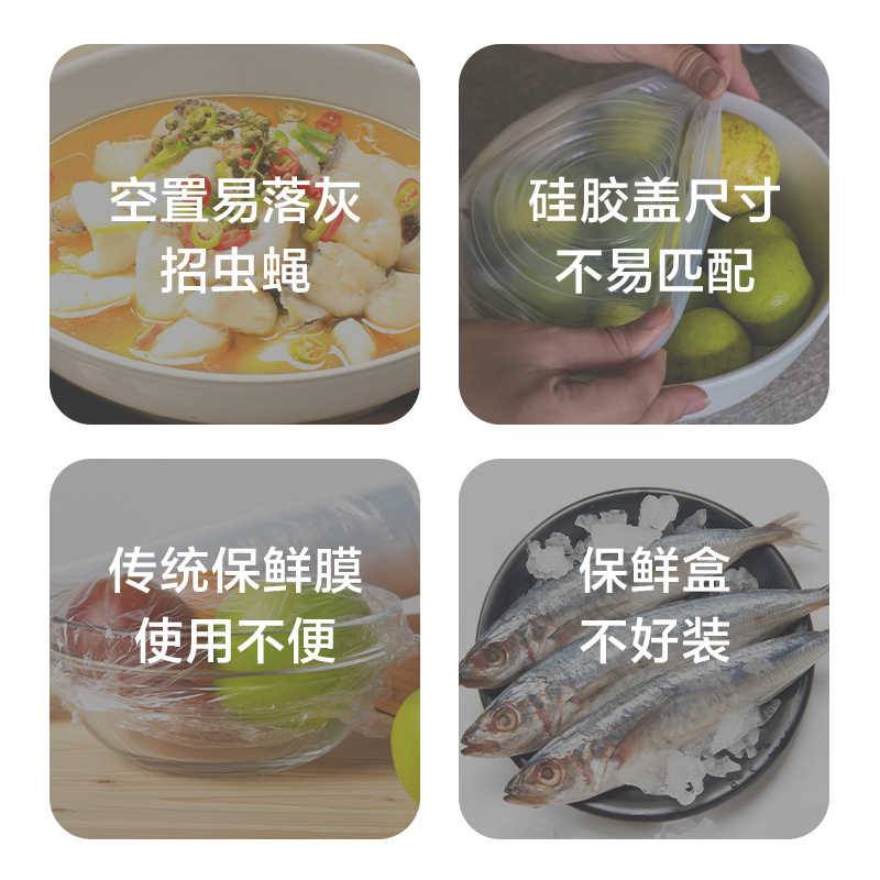 得力LQ330一次性食品防塵罩(白色)(包)