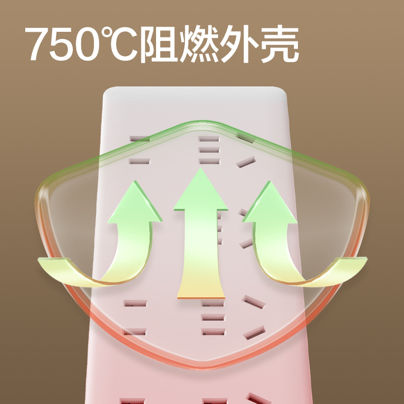 得力18158(10)皓白系列插座_4+4_10米_PE袋(白)(個(gè))