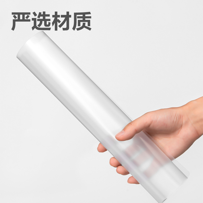 得力5538_6mm水滴抽桿夾(透明)(個)
