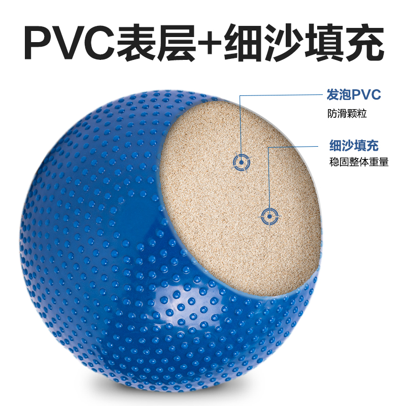 安格耐特FT307-2kg可充氣實(shí)心球(混色)(個(gè))