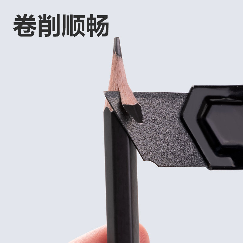 得力HC143-HB真耐寫六角桿書寫鉛筆HB(混)(30支/桶)