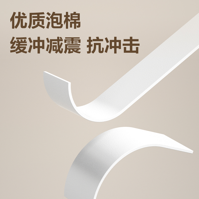得力JL114小芯雙面泡棉膠帶36mm*10y*2mm(白)(1卷/袋)