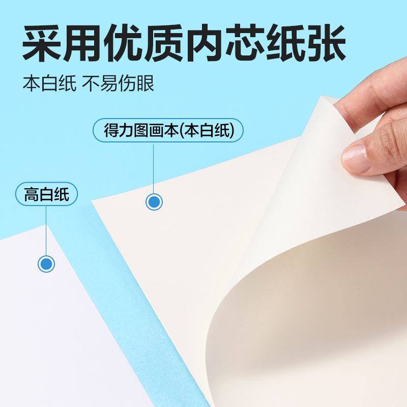 得力BE507-C線圈圖畫(huà)本-30頁(yè)(哼哼家族)(本)