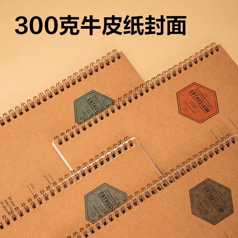 得力LB560螺旋本(院系風(fēng)2)(本)
