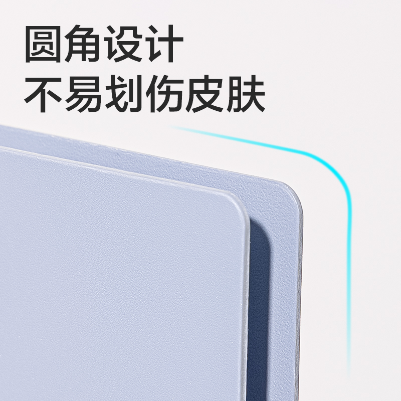 得力PE119樂素發(fā)泡PP雙夾折頁板夾(混)(個(gè))