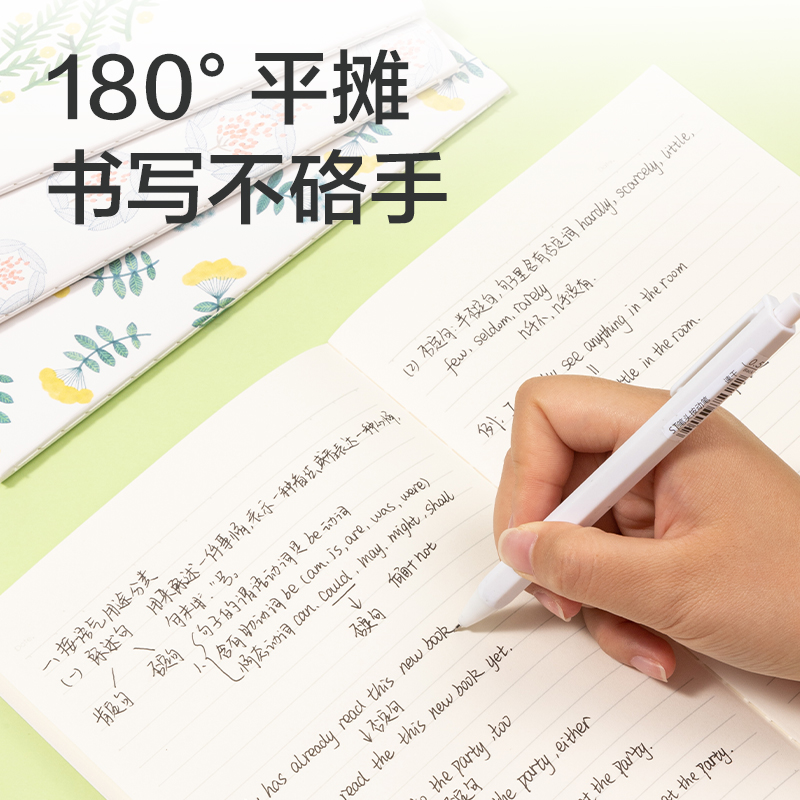 得力FA540插畫師聯(lián)名-縫線本(花叢物語2)(本)