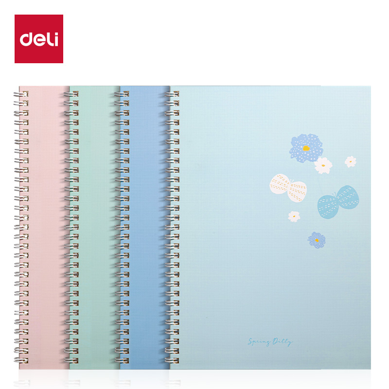 得力LB560插畫師聯(lián)名-螺旋本(春日小調(diào)2)(本)