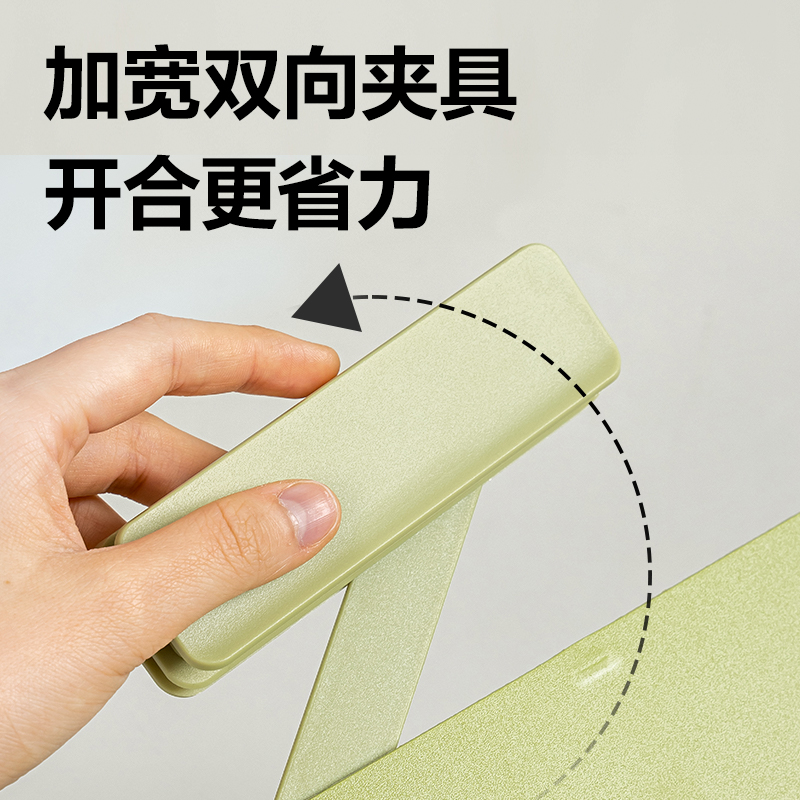 紐賽NS502發(fā)泡PP雙向旋轉(zhuǎn)板夾(幻影灰)(個(gè))