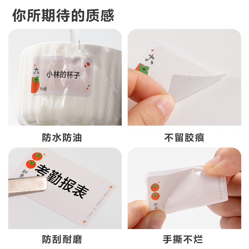 紐賽QH55標簽打印機耗材(花色)(盒)