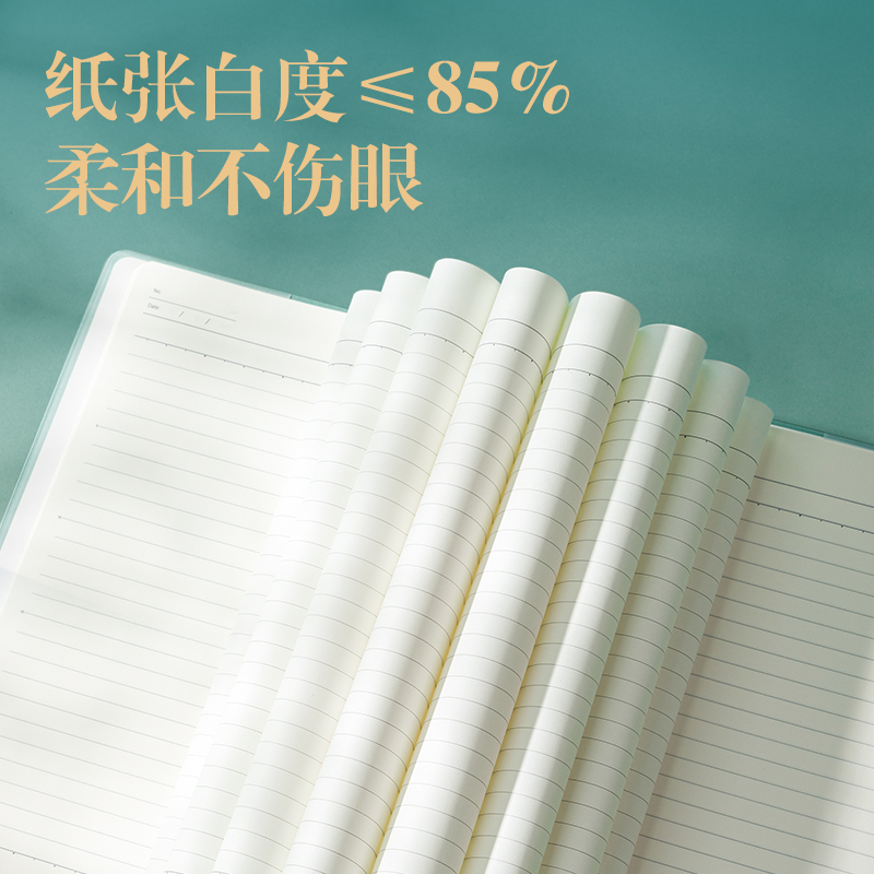 得力DF707膠套本16K-80張(東方文彩)(本)