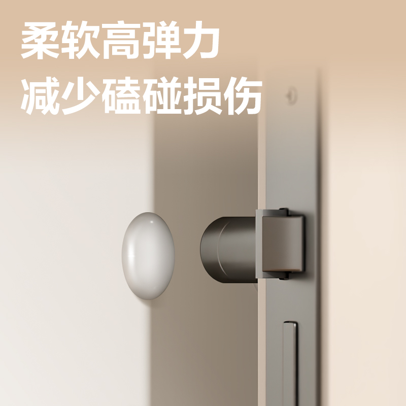 得力JF117防撞粒13mm*5.5mm(透明)(袋)
