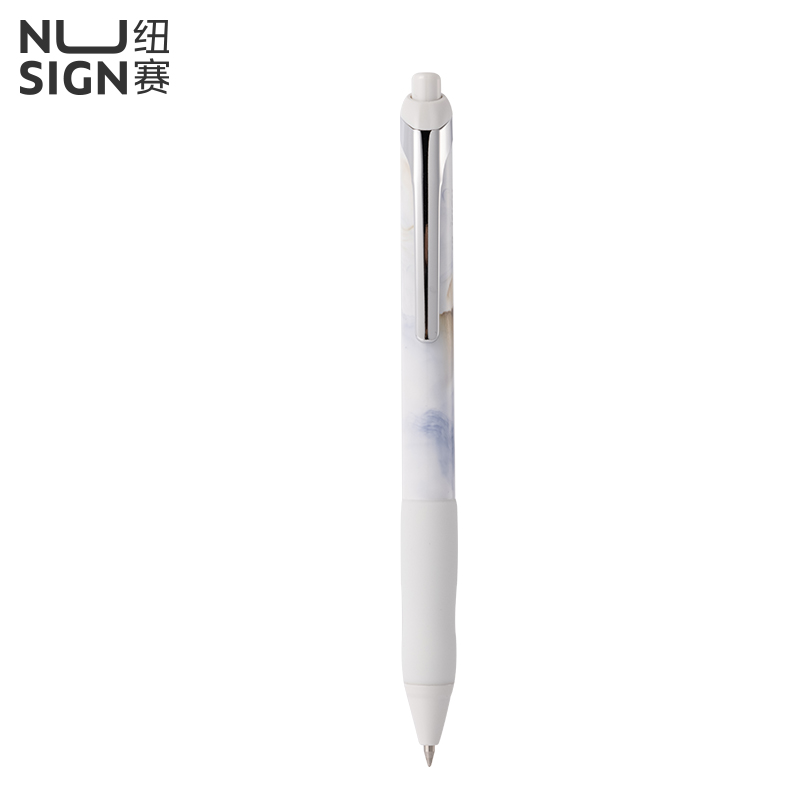 紐賽NS666C速干按動(dòng)紐賽中性筆0.5mm子彈頭(居巖川)(1支/卡)