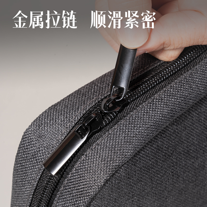 得力5590B多功能內(nèi)置水杯袋公文包(黑)(個(gè))
