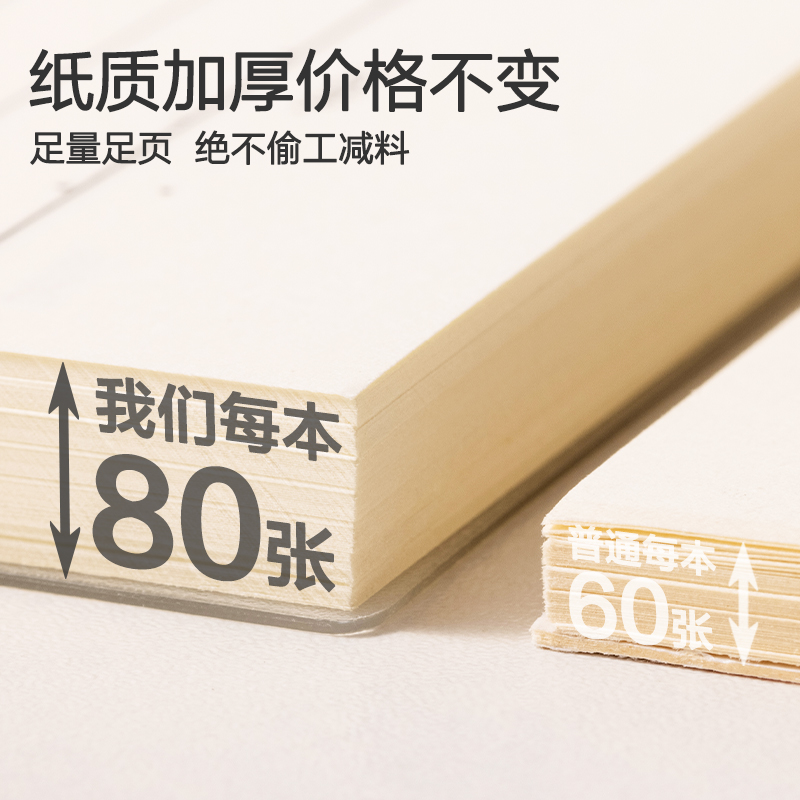 得力LPA680軟線圈本(臻簡-白色方格)(本)