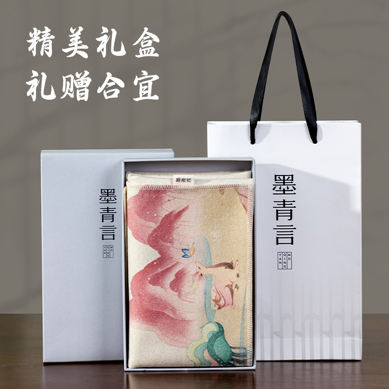墨青言MY707-1彩繪國風(fēng)毛氈(40*60cm)(混)(張)