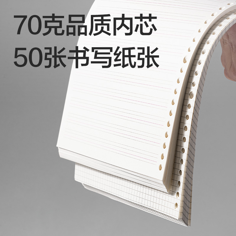 得力NA450-1活頁芯(英語)(本)