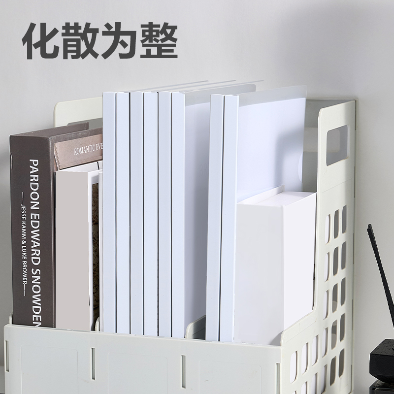 得力DP065_15mm三角抽桿夾(白)(10個(gè)/包)
